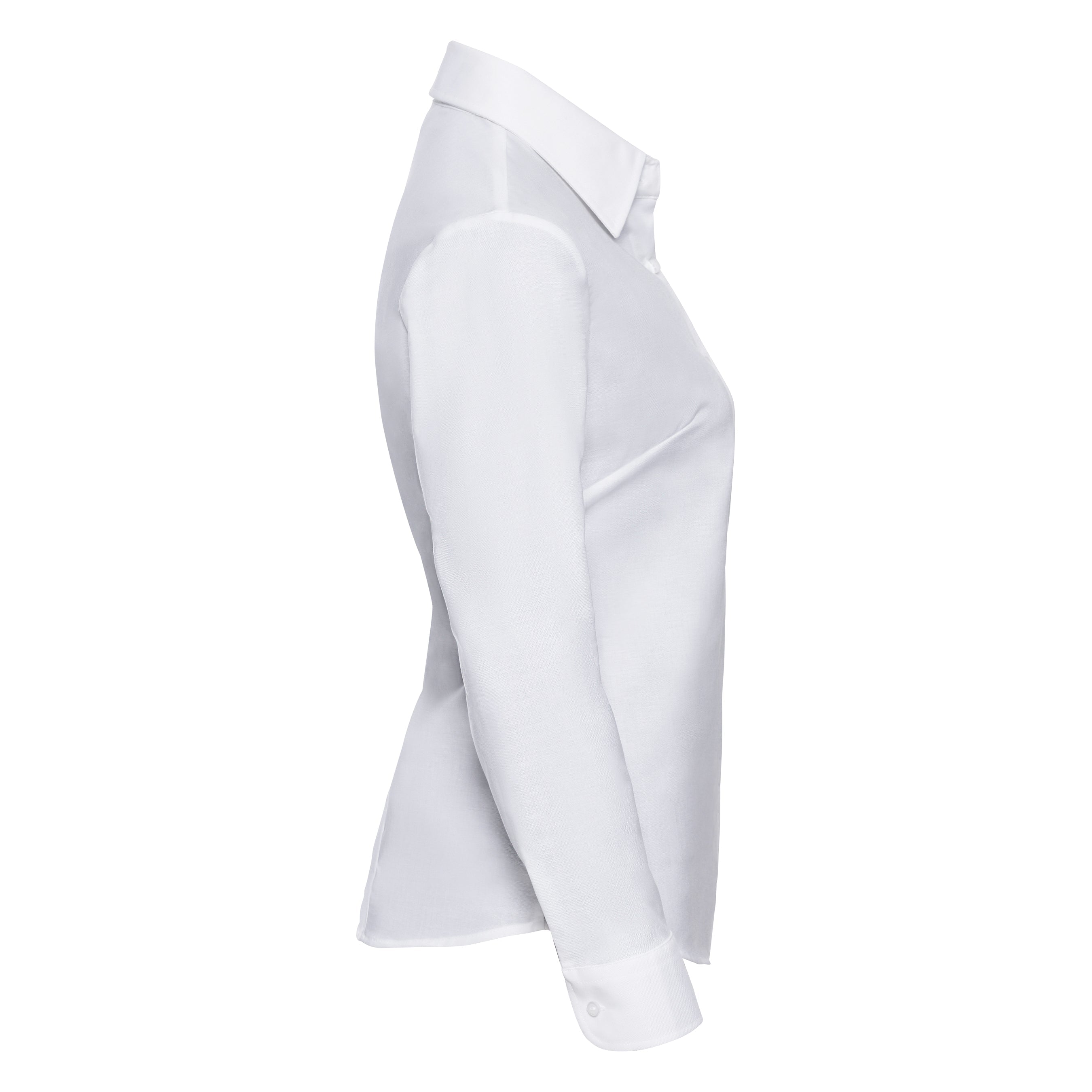 Russell Collection Women's Long Sleeve Easycare Oxford Shirt