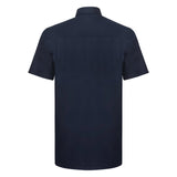 Russell Collection Short Sleeve Easycare Oxford Shirt