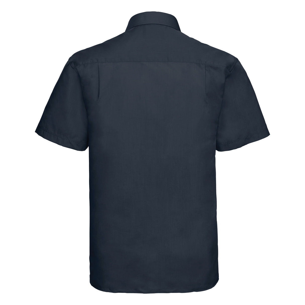 Russell Collection Short Sleeve Polycotton Easycare Poplin Shirt