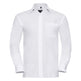 Russell Collection Long Sleeve Pure Cotton Easycare Poplin Shirt