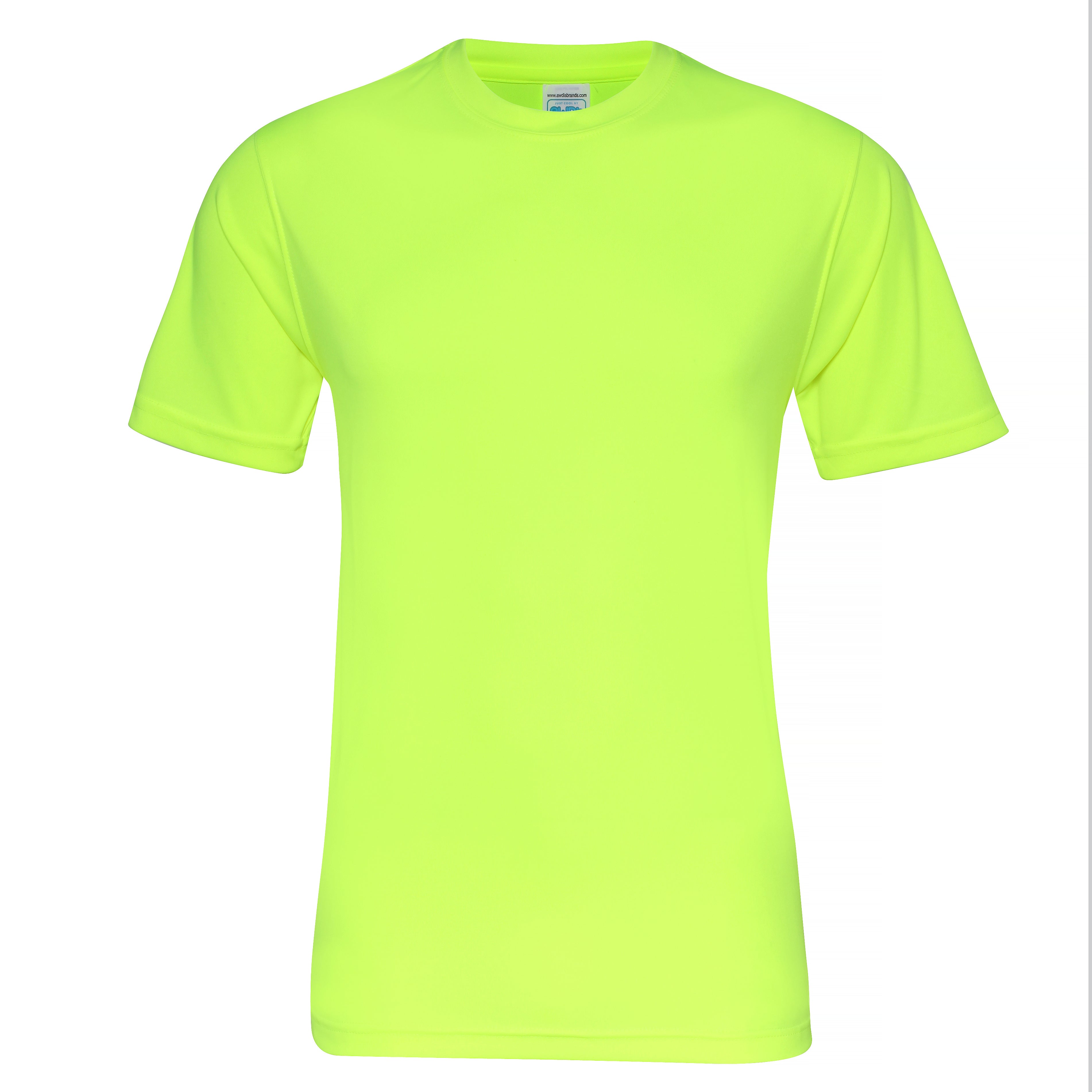 Awdis Just Cool Cool Smooth T - Electric Yellow
