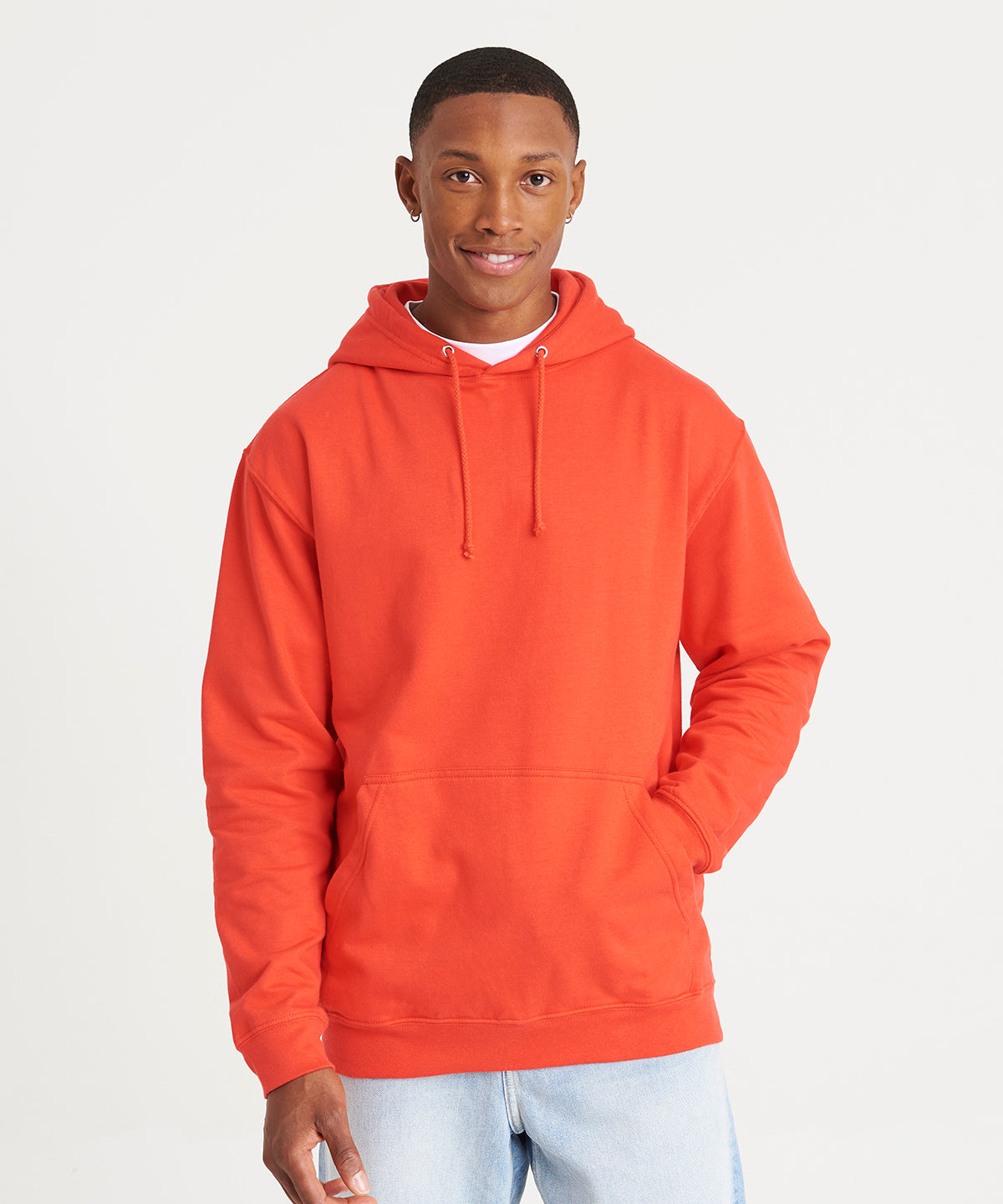 Awdis Just Hoods College Hoodie - Sherbert Lemon