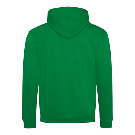 Awdis Just Hoods Varsity Hoodie - Kelly Green/Arctic White