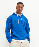 Awdis Just Hoods Varsity Hoodie - Oxford Navy/Hawaiian Blue