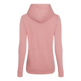 Awdis Just Hoods Women's College Hoodie - Dusty Pink