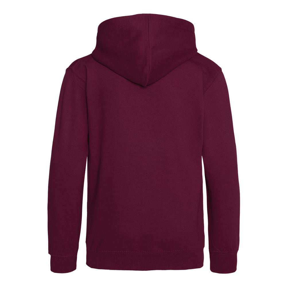 Awdis Just Hoods Kids Hoodie - Burgundy