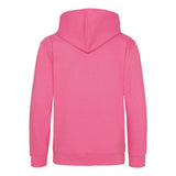 Awdis Just Hoods Kids Hoodie - Candyfloss Pink