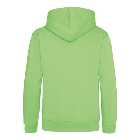 Awdis Just Hoods Kids Hoodie - Lime Green