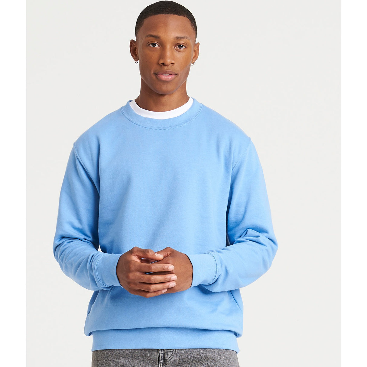 Awdis Just Hoods Awdis Sweatshirt - Hawaiian Blue