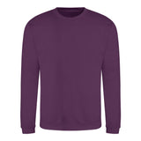 Awdis Just Hoods Awdis Sweatshirt - Plum