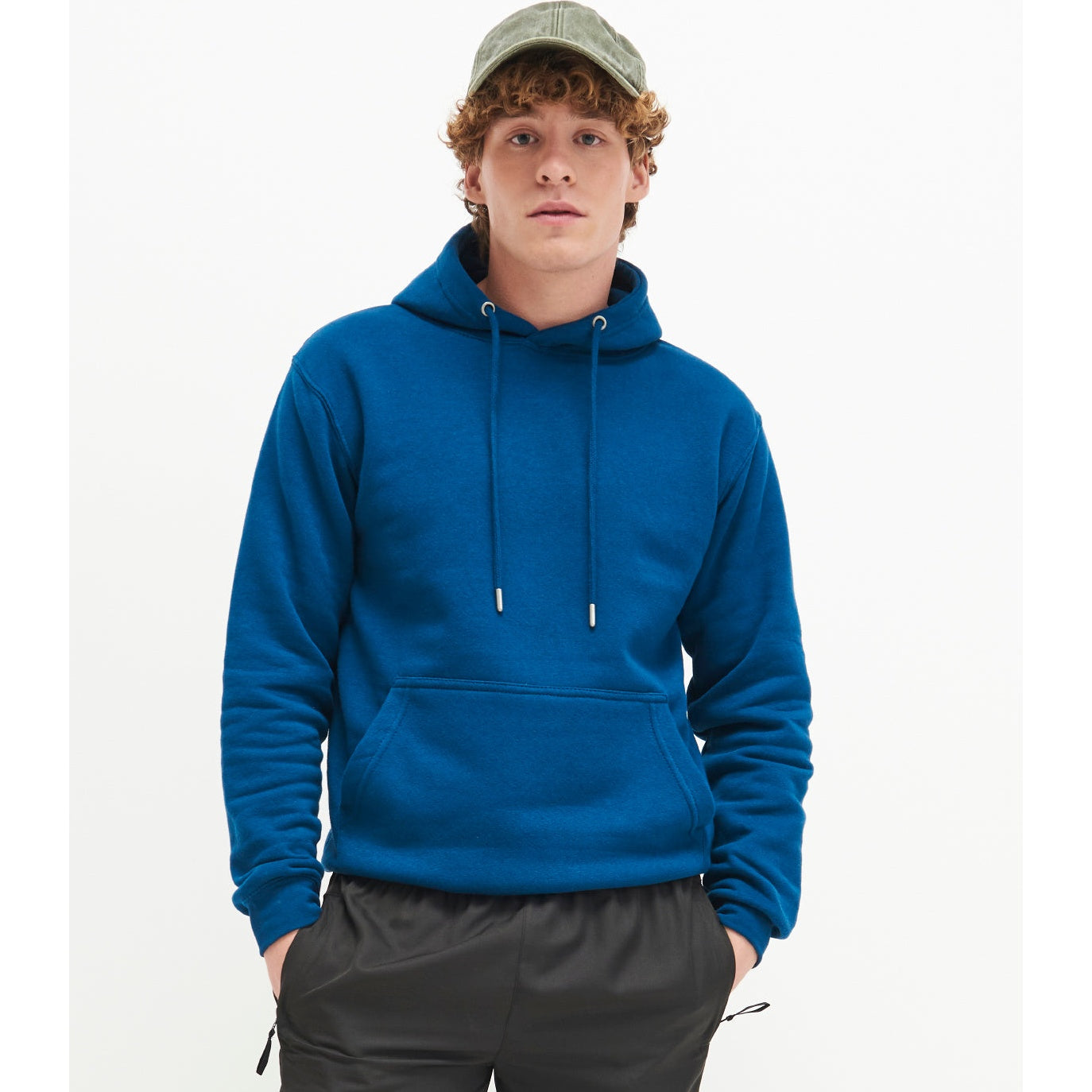 Awdis Just Hoods Organic Hoodie - Bottle Green