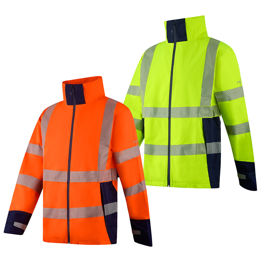 Future Garments Fgx Lightweight Laminated Hi-Vis Breathable W/Proof 4:4 Jkt