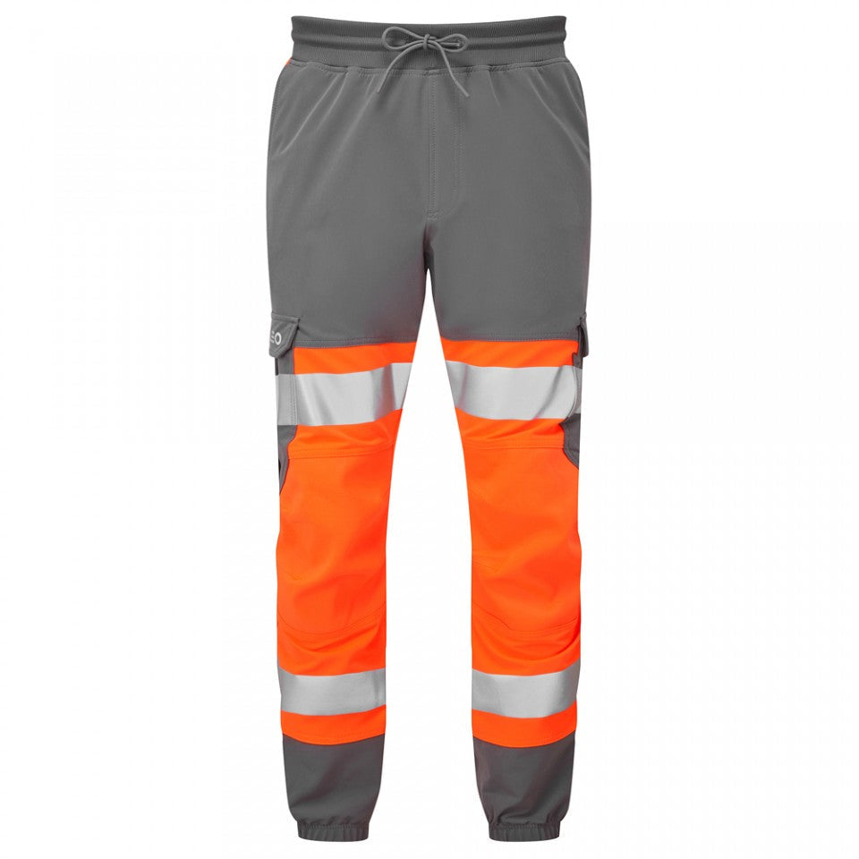 Leo Workwear HAWKRIDGE Leo EcoViz High Performance 4X Stretch Trouser