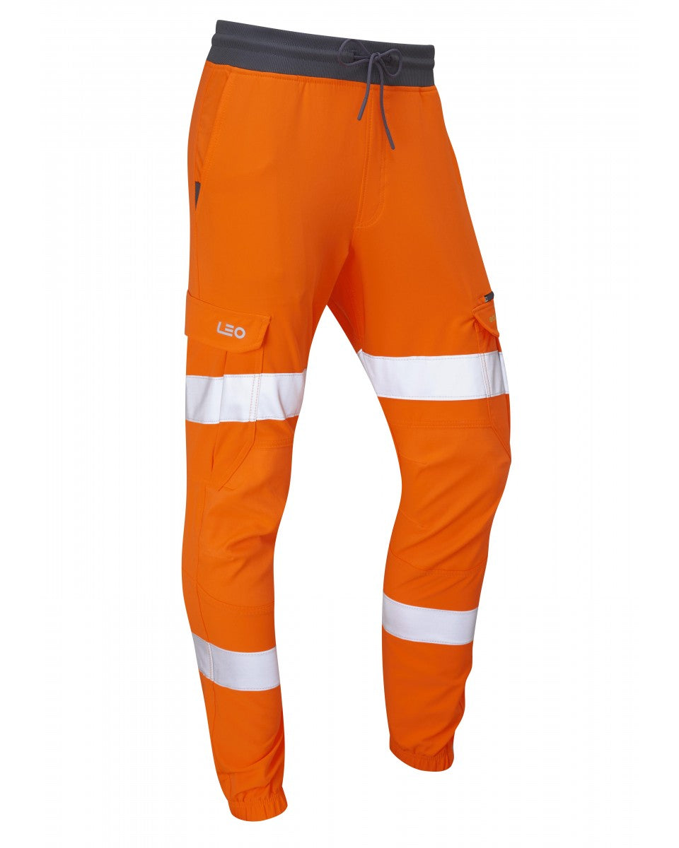 Leo Workwear HAWKRIDGE Leo EcoViz High Performance 4X Stretch Trouser