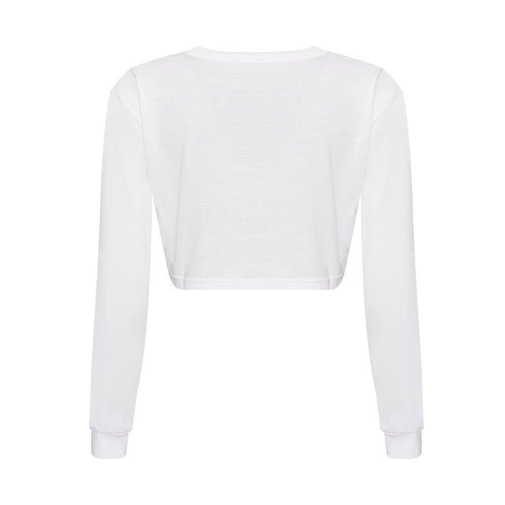 Awdis Just T's Women's Long Sleeve Cropped T