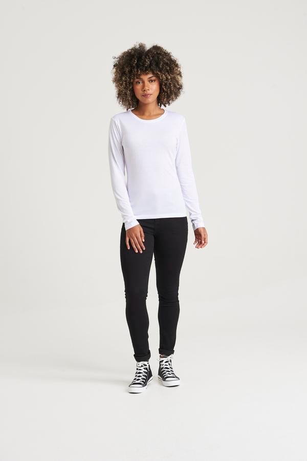 Awdis Just T's Women's Triblend T Long Sleeve