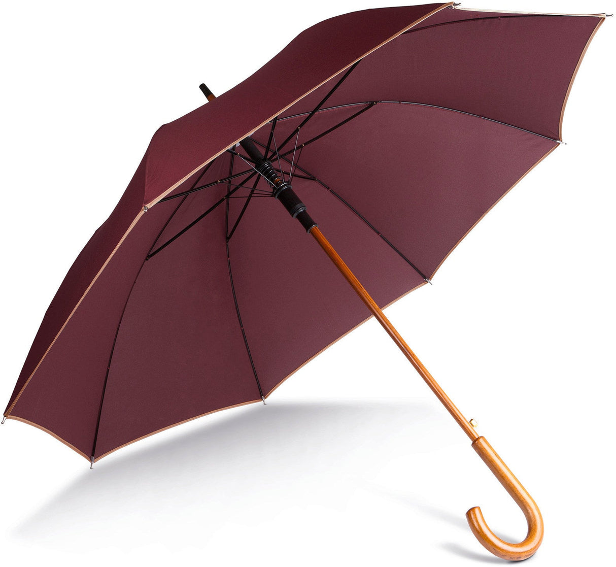 Kimood Auto Open Wooden Umbrella