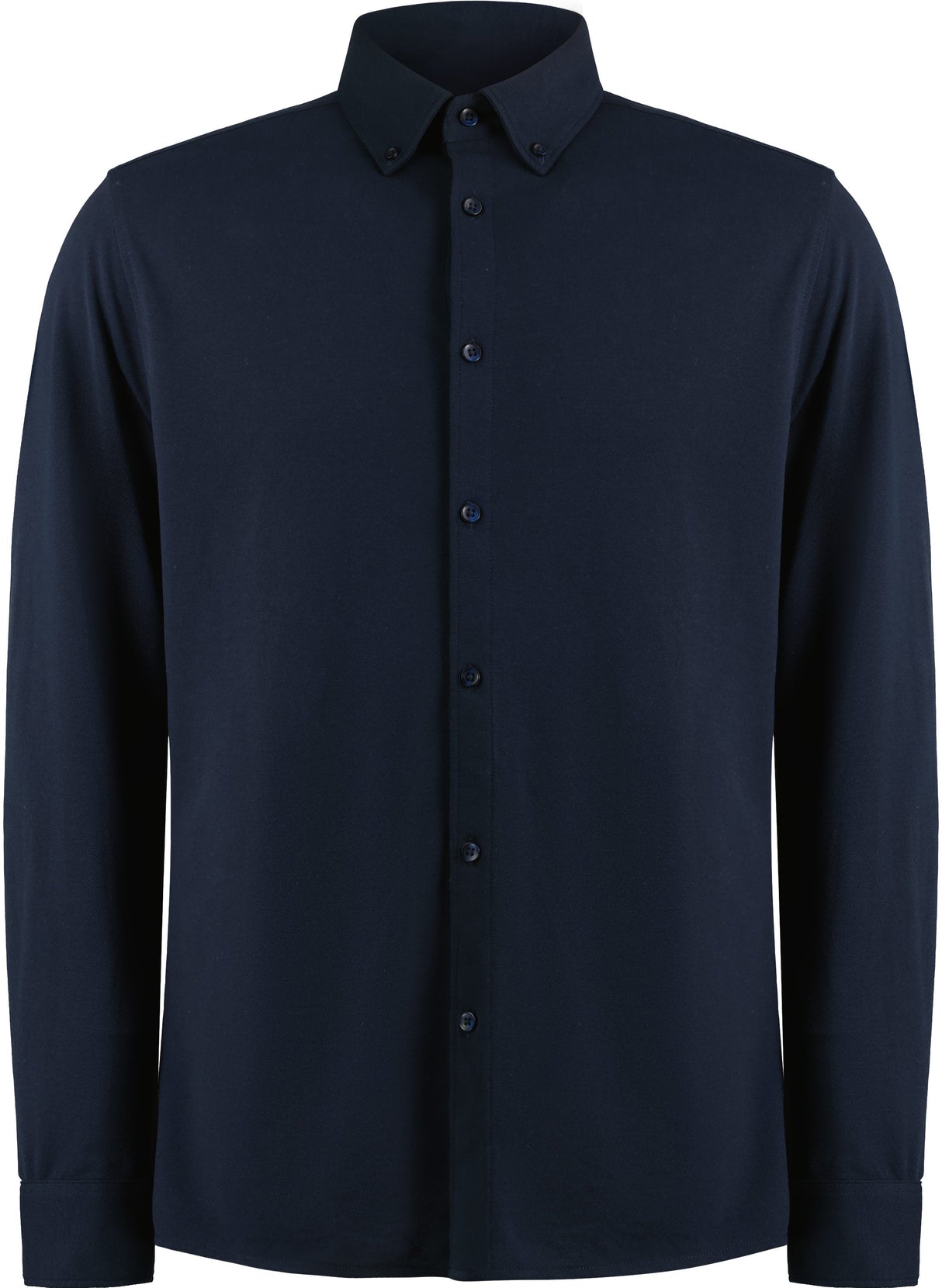 Kustom Kit Long Sleeve Superwash® 60° Piqué Shirt (Tailored Fit)