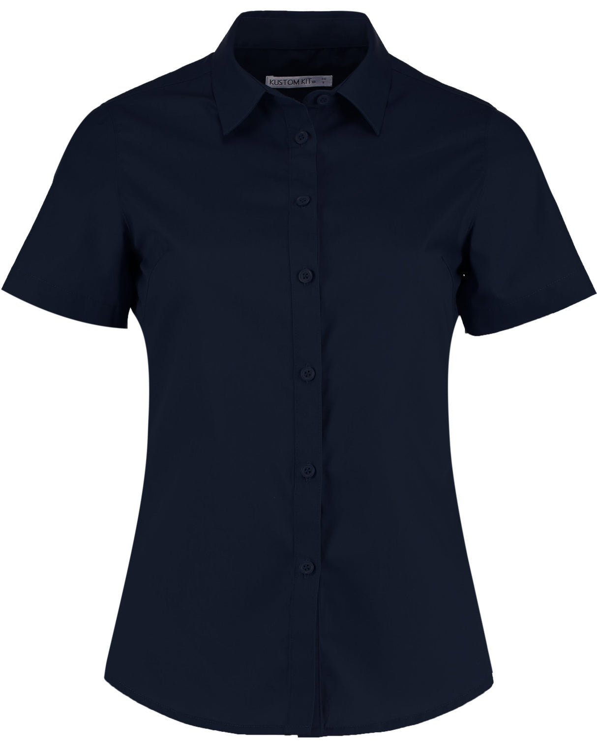 Kustom Kit Women's Poplin Shirt Short Sleeve