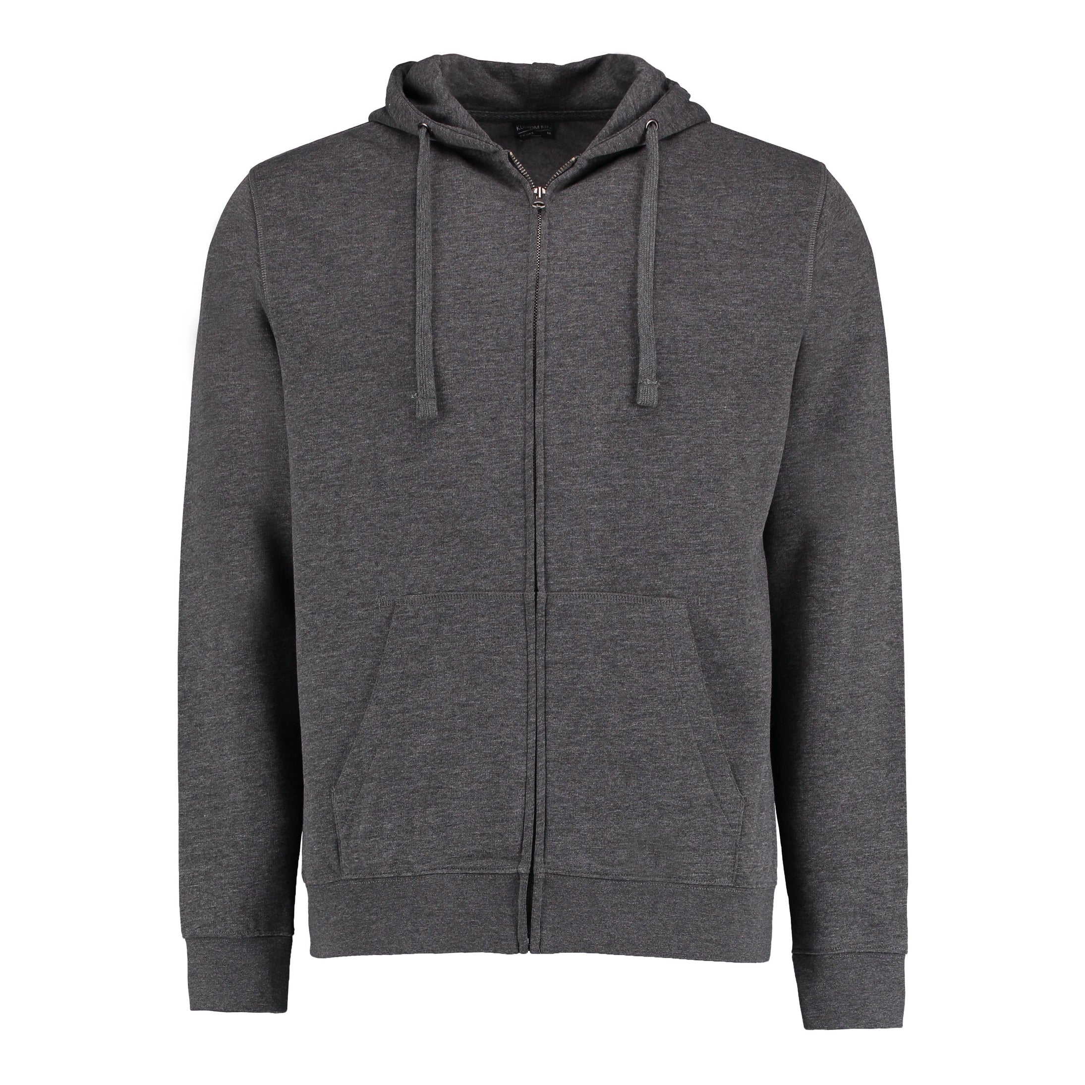 Kustom Kit Klassic Hooded Zipped Jacket Superwash® 60° Long Sleeve (Regular Fit)