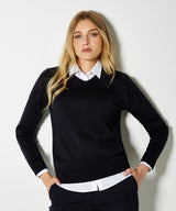 Kustom Kit Women's Arundel Sweater Long Sleeve (Classic Fit)