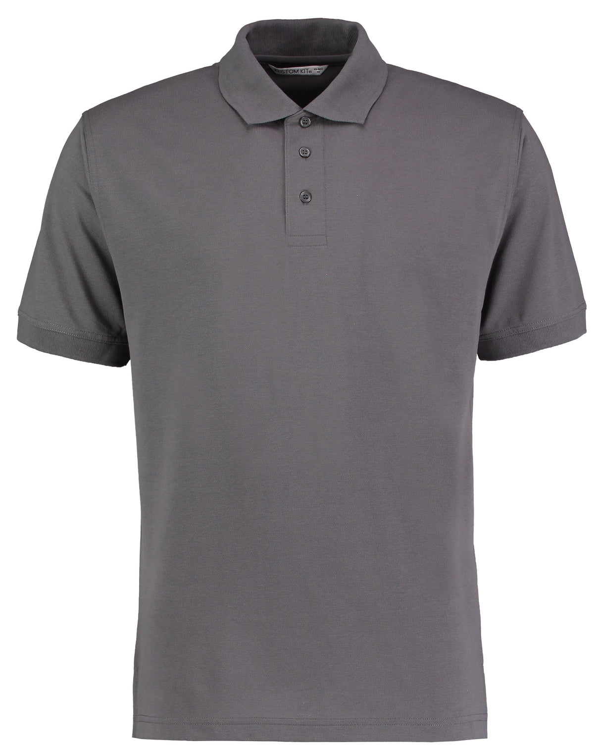 Kustom Kit Klassic Polo With Superwash® 60°C (Classic Fit) - Charcoal