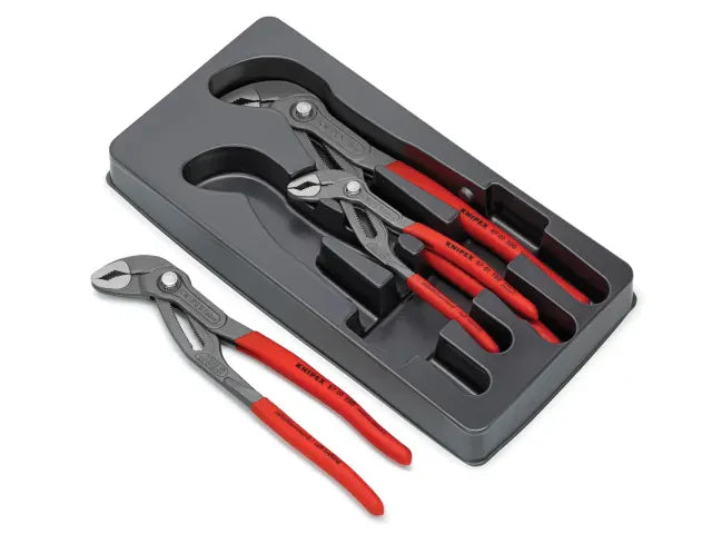 Knipex Cobra® Water Pump Pliers Set, 3 Piece