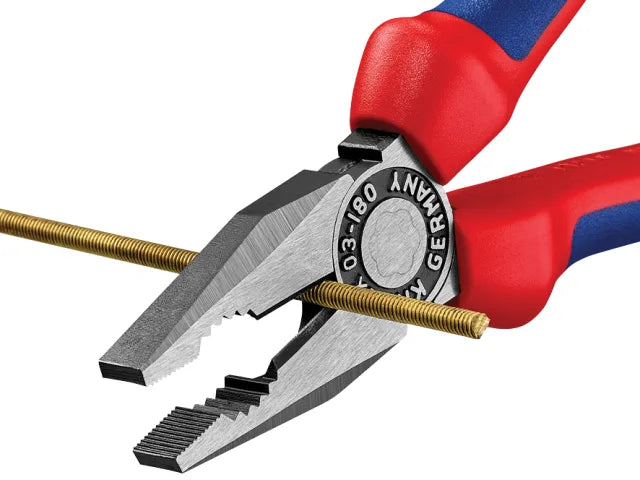 Knipex Combination Pliers Multi-Component Grip 180mm