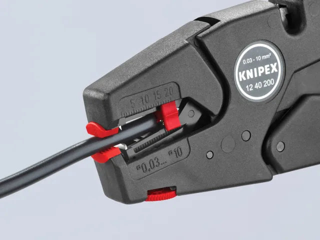 Knipex Self-Adjusting Insulation Stripper 0.03-10mm