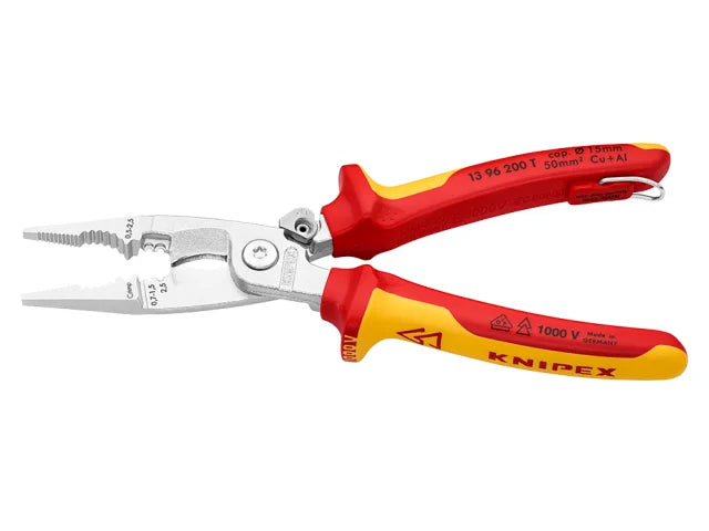 Knipex Installation Pliers with Tether Point 200mm