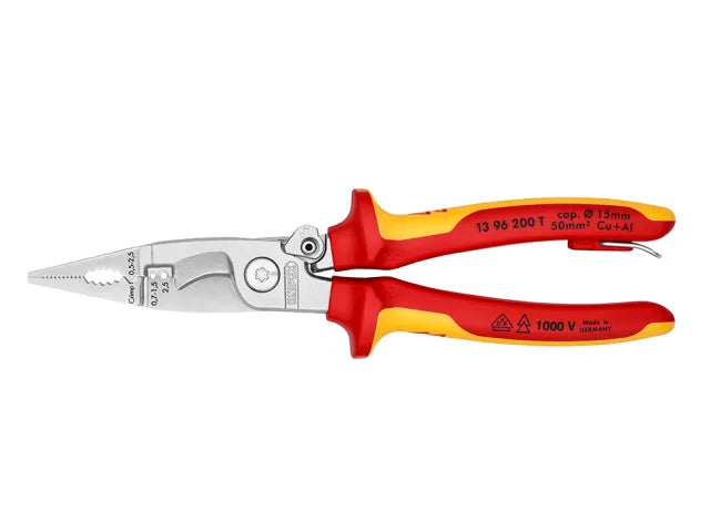 Knipex Installation Pliers with Tether Point 200mm