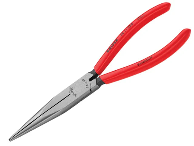 Knipex Mechanic's Long Nose Pliers PVC Grip 200mm (8in)