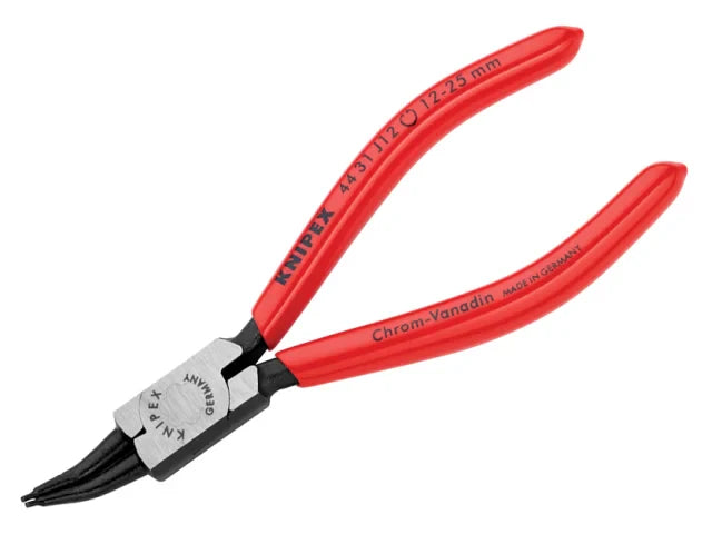 Knipex Circlip Pliers Internal 45° Bent Tip 12-25mm J12