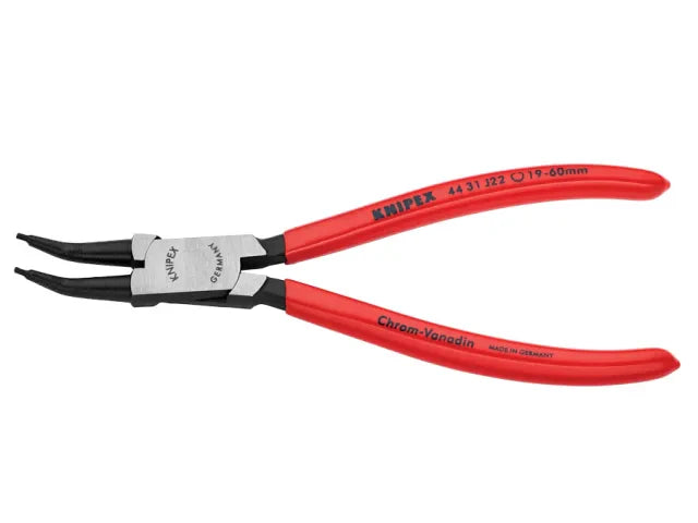 Knipex Circlip Pliers Internal 45° Bent Tip 19-60mm J22