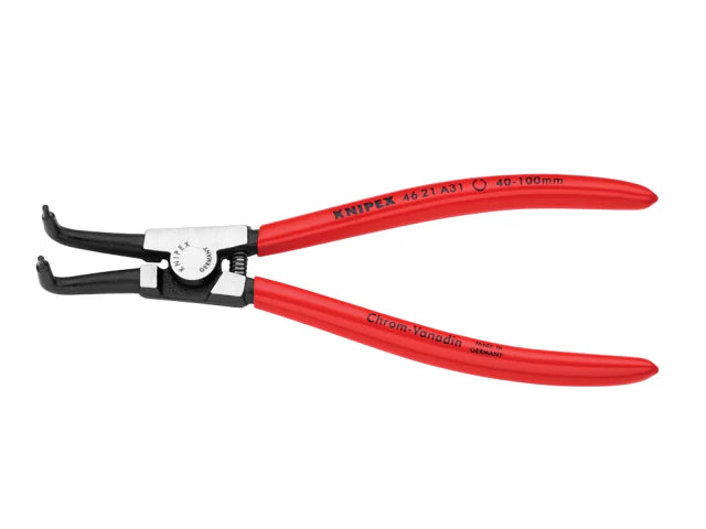 Knipex Circlip Pliers External 90° Bent Tip 40 - 100mm A31