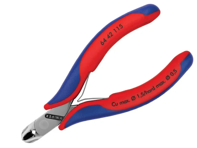 Knipex Electronics Diagonal End Cutting Nippers Short Head 115mm