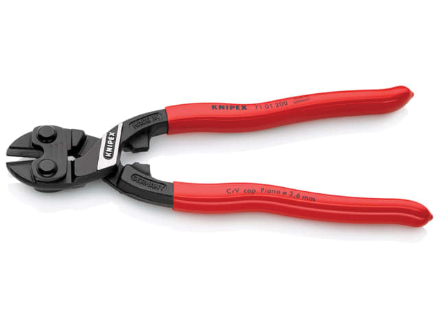 Knipex CoBolt® Compact Bolt Cutters PVC Grip 200mm