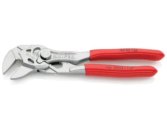 Knipex Mini Pliers Wrench PVC Grips 125mm