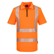 Portwest KX3 Sport Hi-Vis Zip Polo Shirt S/S