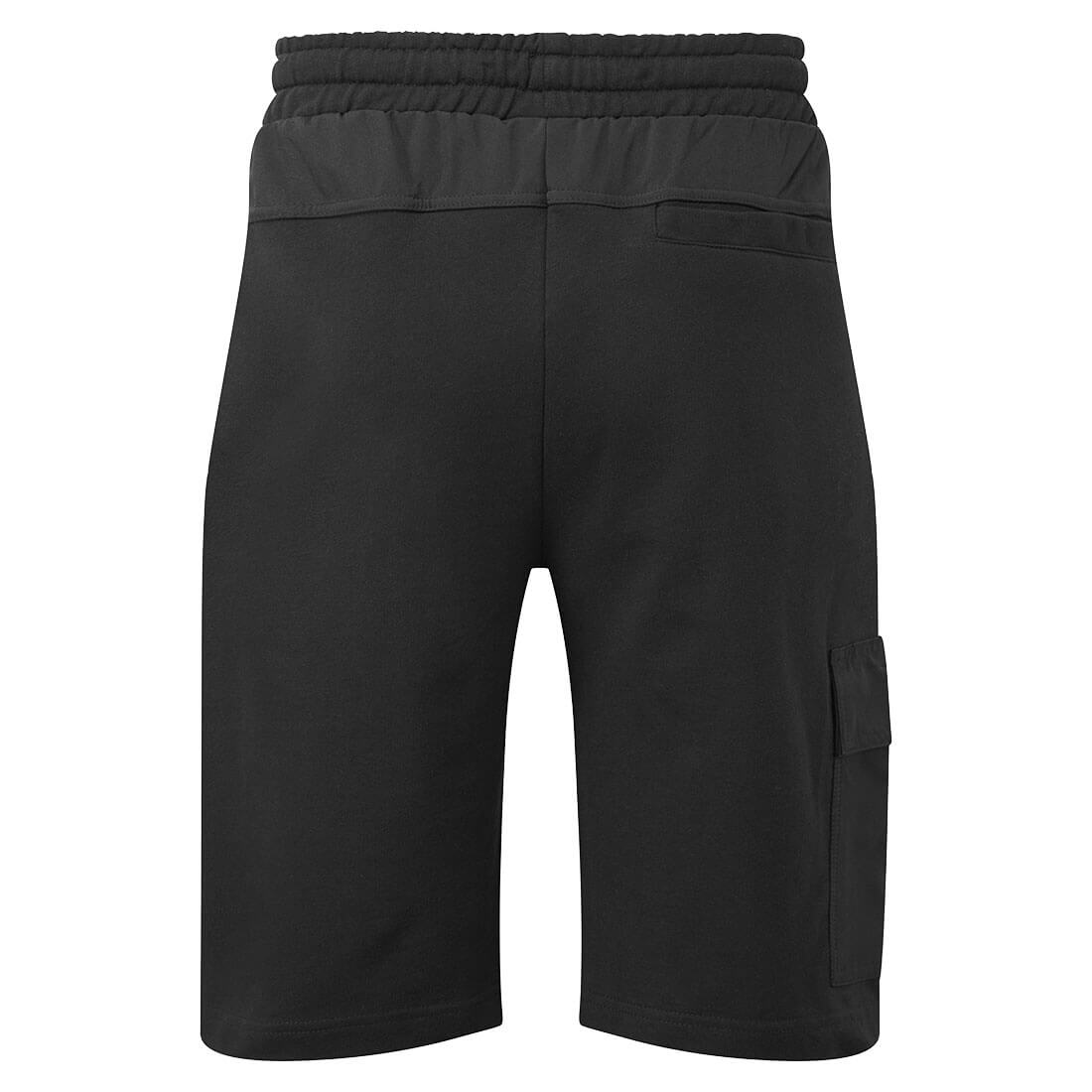 Portwest KX3 Cargo Sweatshorts #colour_black