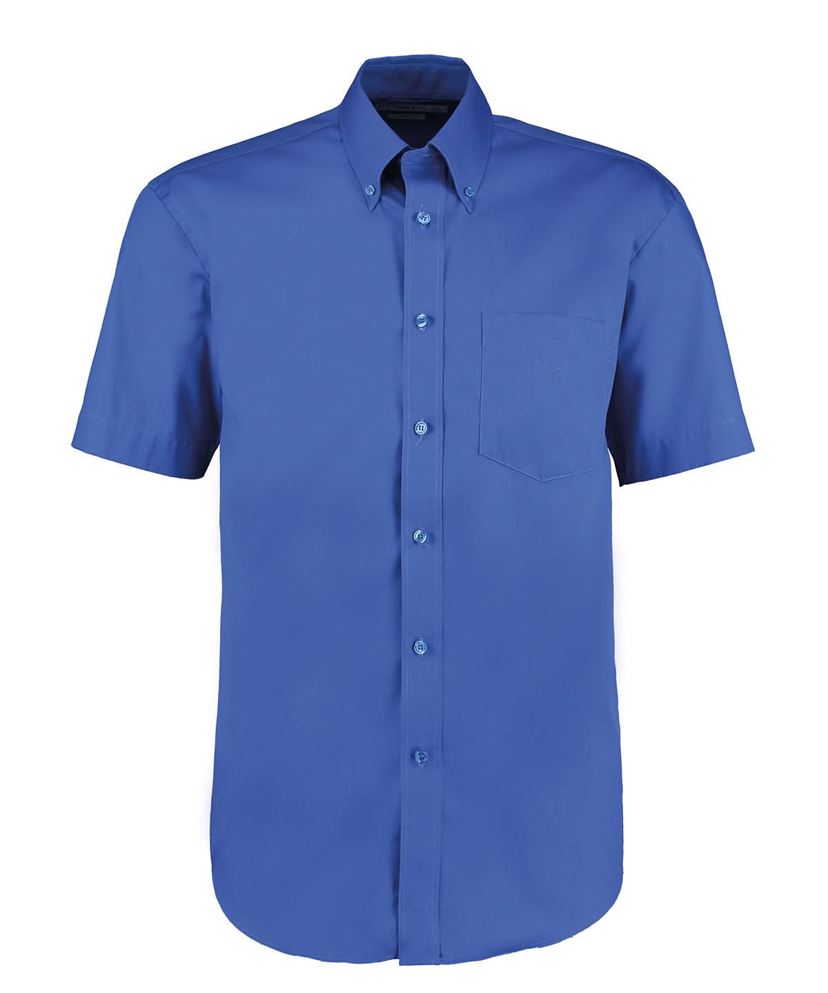 Kustom Kit Corporate Oxford Shirt Short-Sleeved (Classic Fit) - Royal