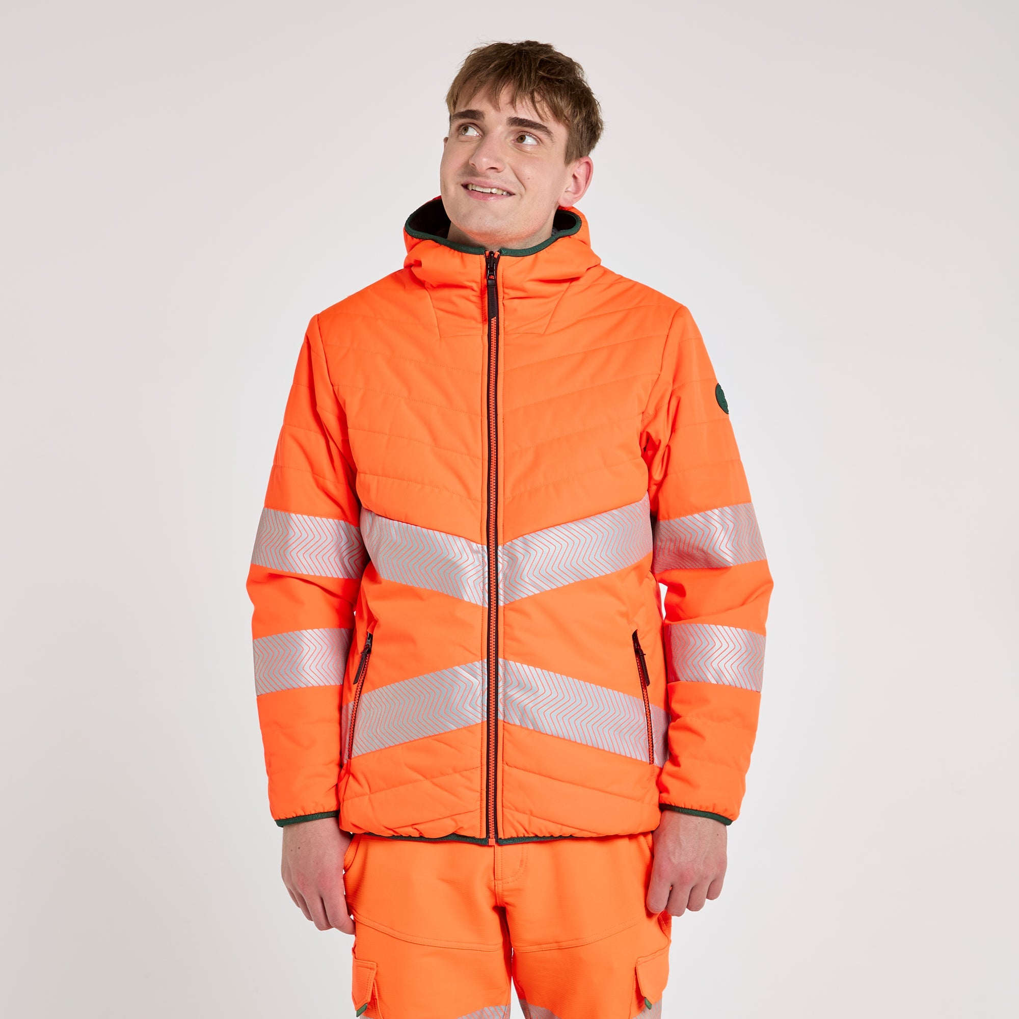 Pulsar Reversible Puffer Jacket Orange – GS Workwear