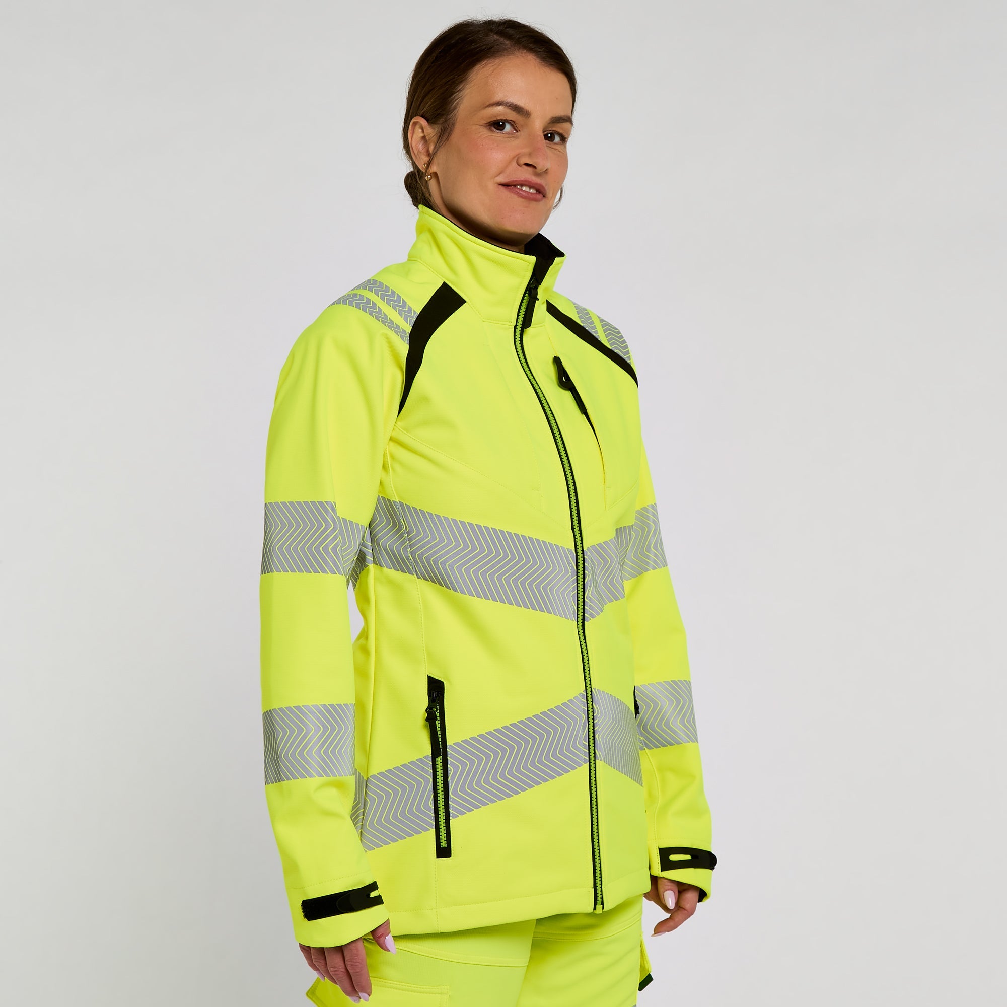 Pulsar Women's Softshell Jacket Yellow