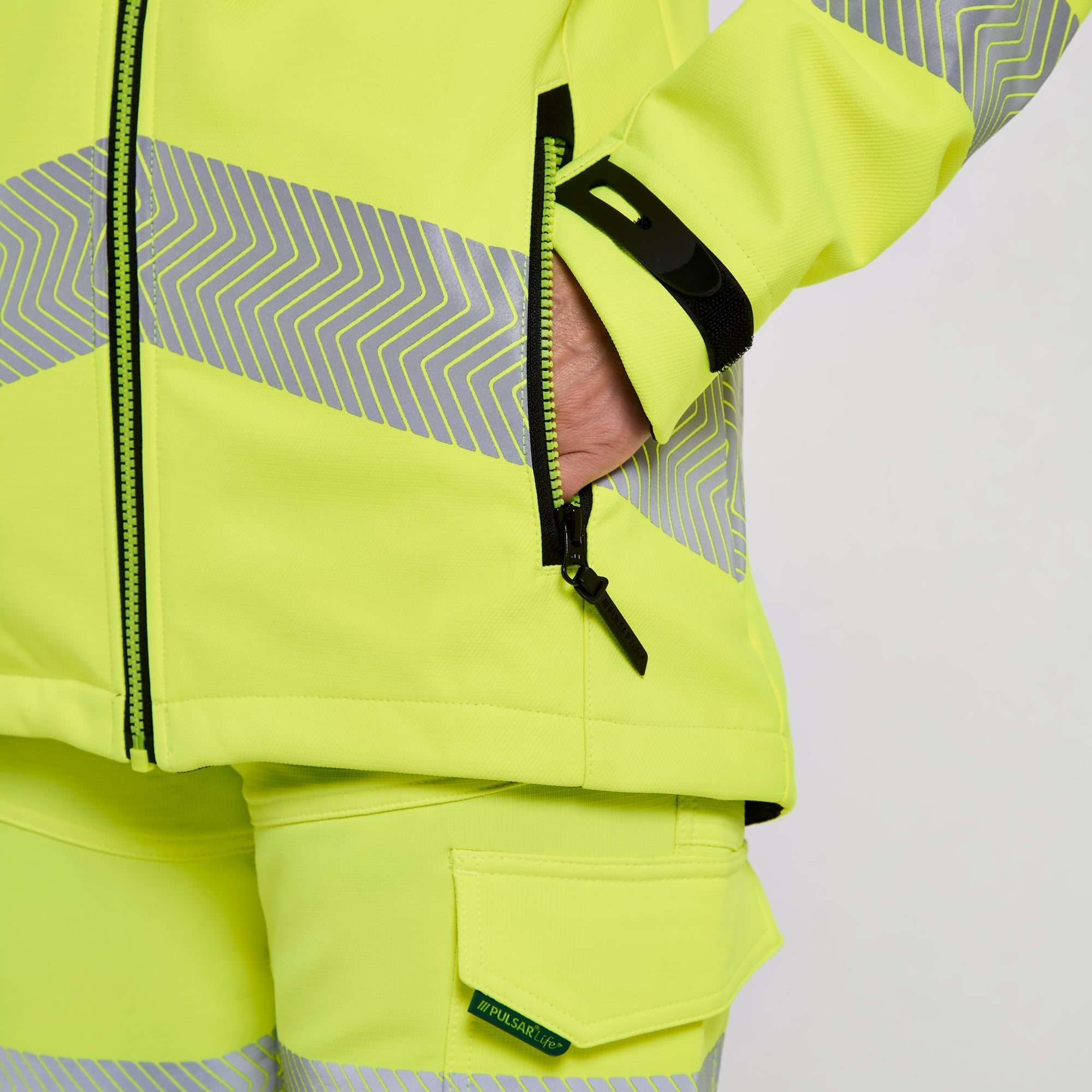 Pulsar Women's Softshell Jacket Yellow