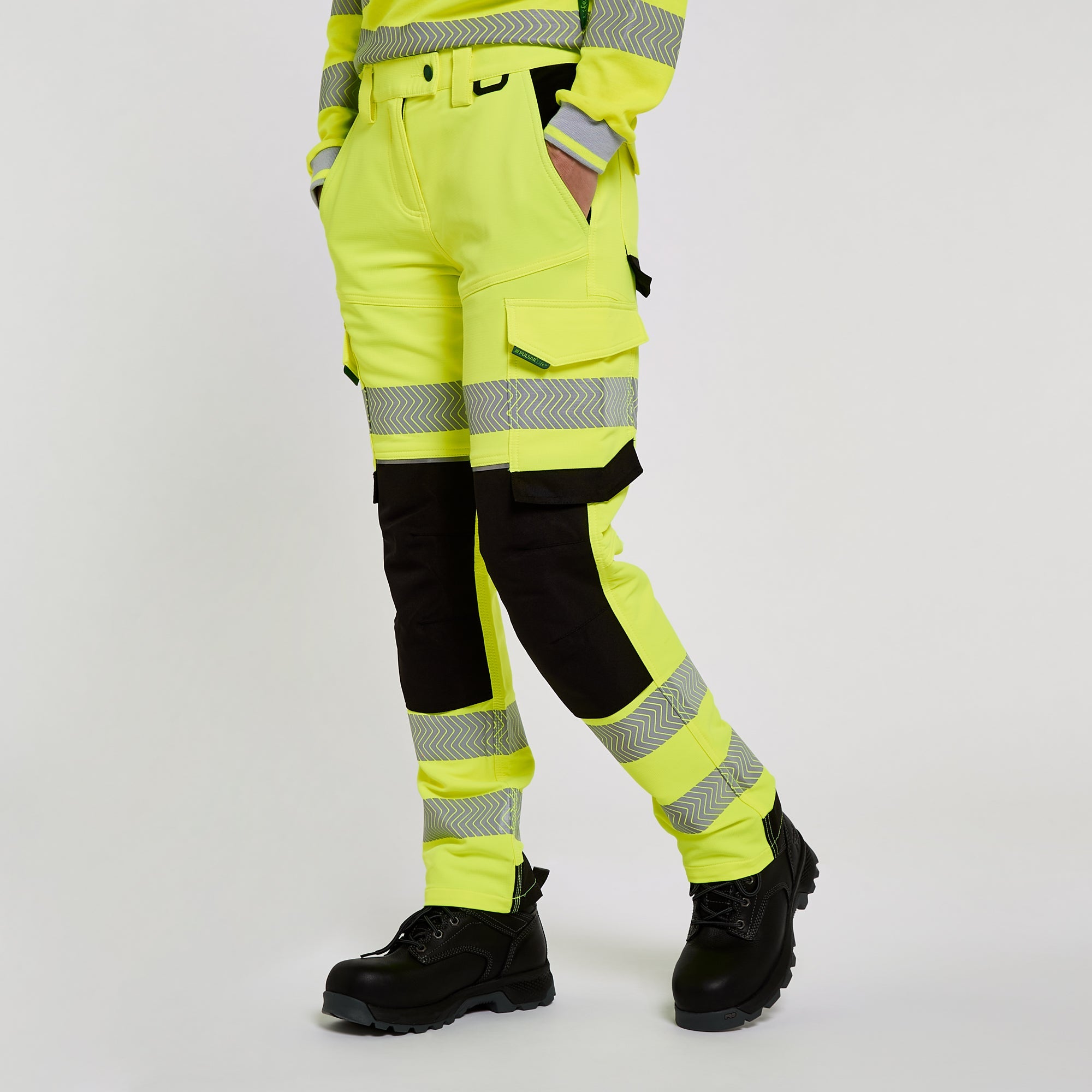 Pulsar Women's Stretch Combat Trousers Yellow