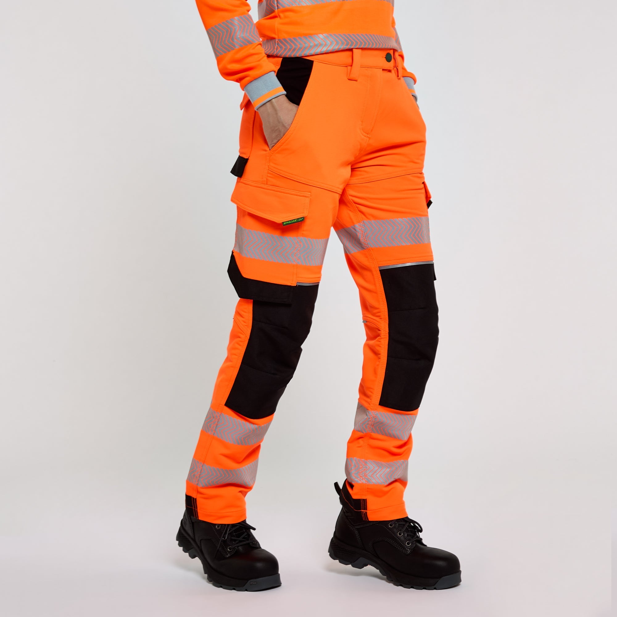Women's Stretch Combat Trousers Orange