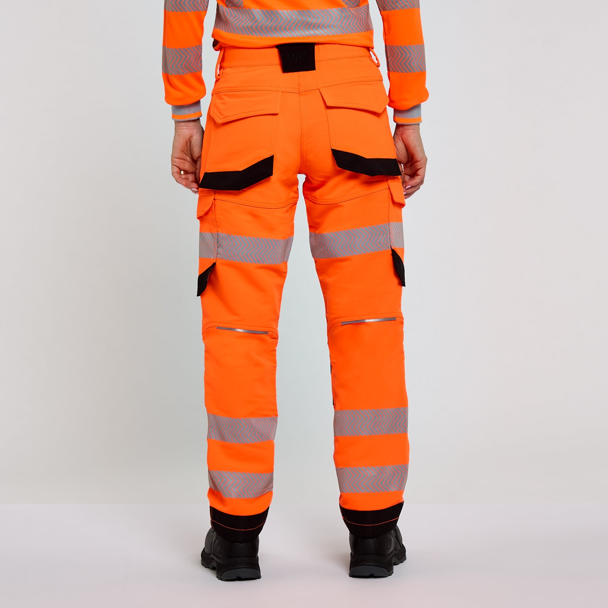 Women's Stretch Combat Trousers Orange