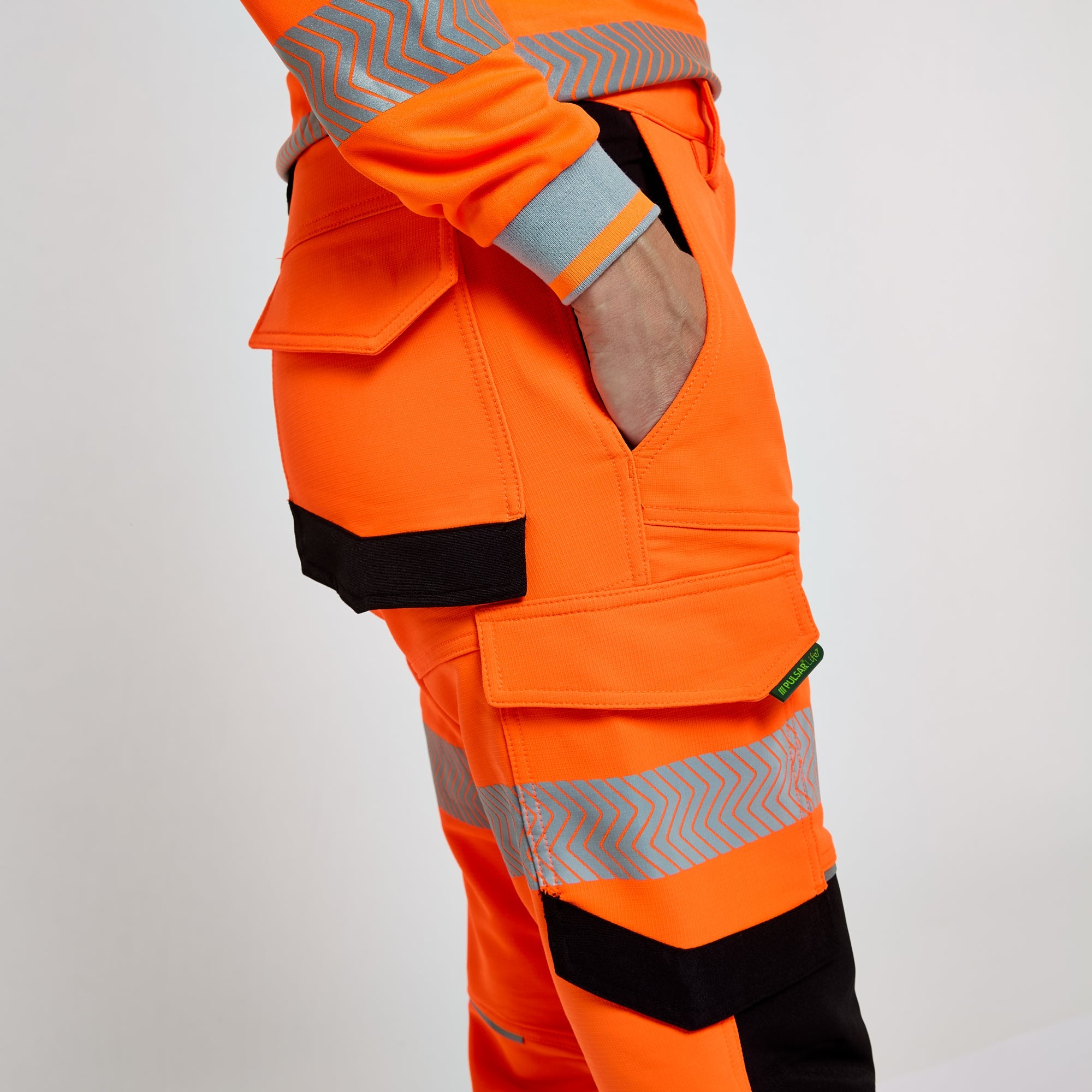 Women's Stretch Combat Trousers Orange