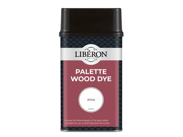 Liberon Palette Wood Dye White 500ml