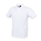 Finden & Hales Piped Performance Polo - White/White